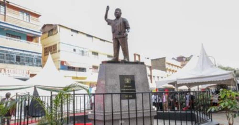 Ronald Ngala statue. Photo: State House Kenya.