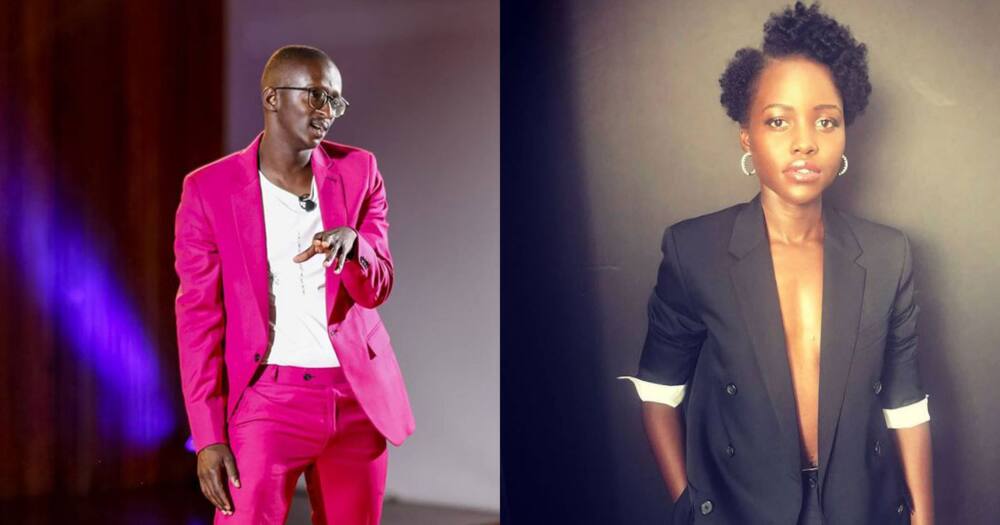 Comedian Njugush Grateful to Lupita Nyong'o for Impact She Had on His Career: "Mungu Ni Nani?"