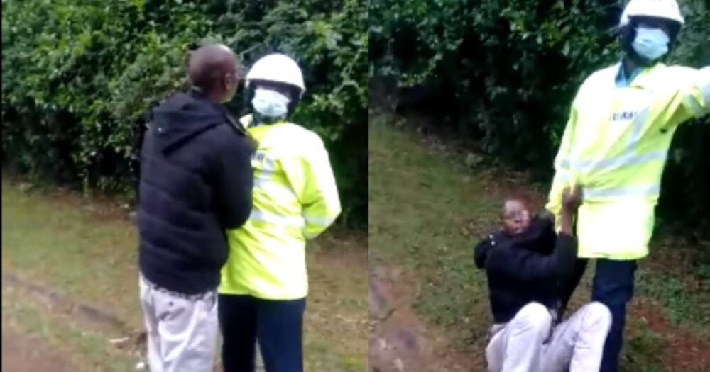 Afisa Mlevi wa DCI Aliyenaswa kwenye Video Akimpiga Polisi wa Trafiki Akamatwa