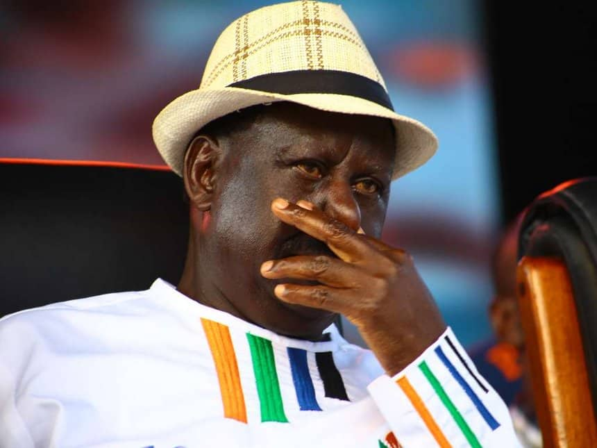 Ujumbe wa Raila Odinga wamuweka pabaya mtandaoni