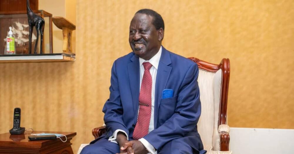 ODM leader Raila Odinga. Photo: Raila Odinga.