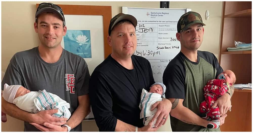 3 Firefighters Working Together Welcome Baby Boys Within 24hrs at Same Hospital