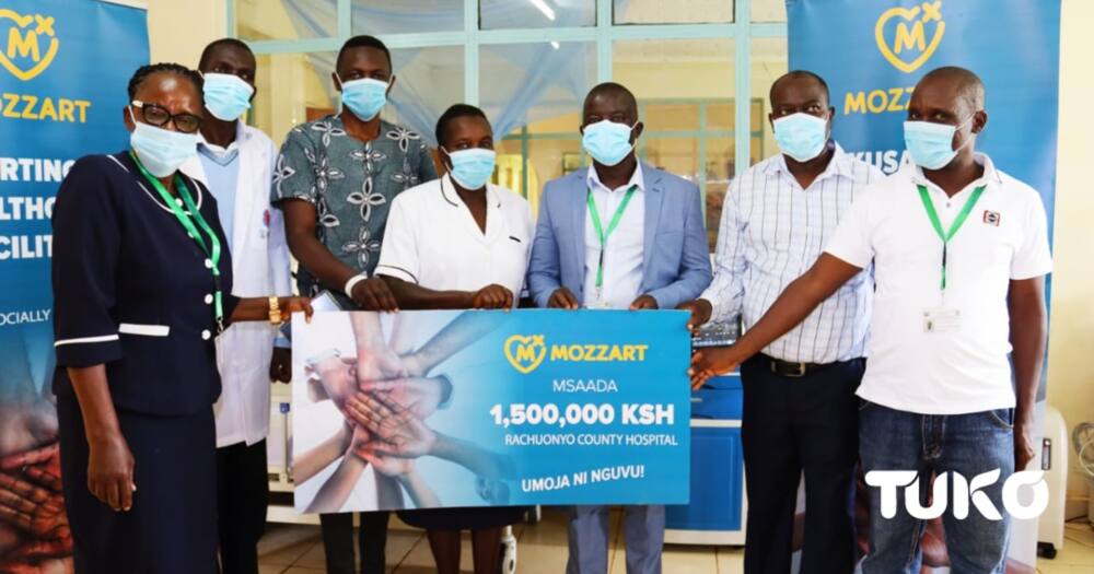 Mozzart donates KSh 1.5m ICU equipment to Rachuonyo county hospital