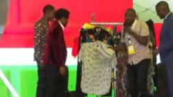 Ndindi Nyoro Follows Rigathi Gachagua's Step, Buys Shirt from Hustler at KSh 50k