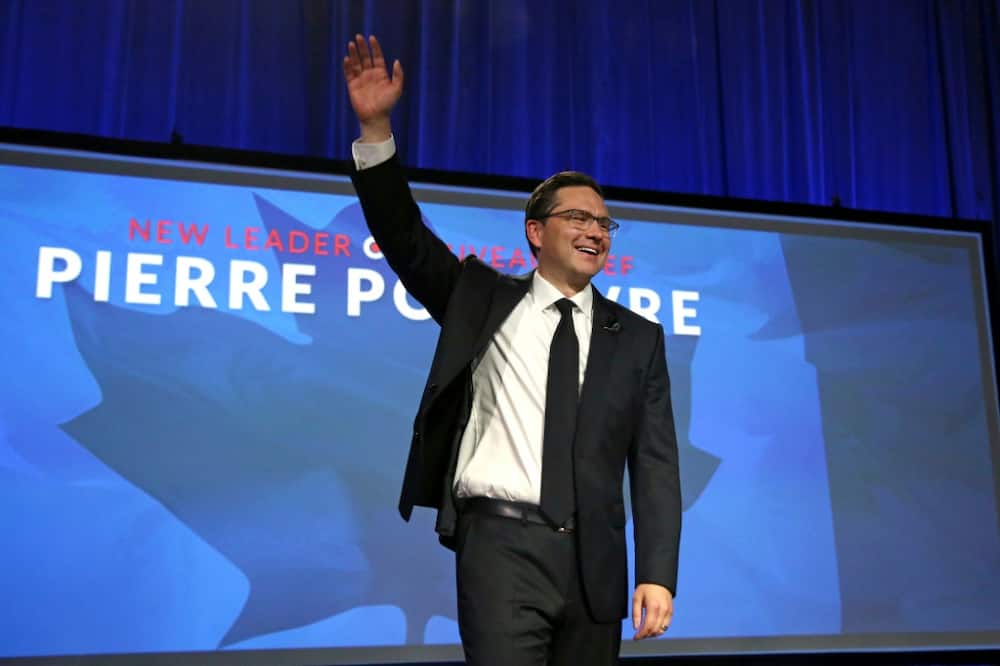Canada's new Conservative Party leader, Pierre Poilievre, won more than 68 percent of party member votes to take the top job