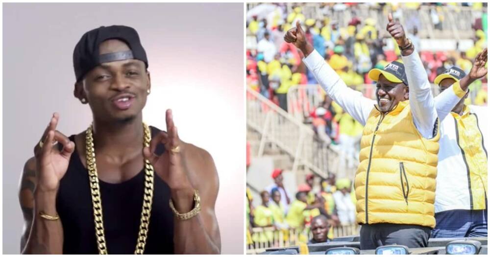 Diamond Platnumz alikuwa miongoni mwa wanamuziki waliopamba kampeni ya mwisho ya Azimio.