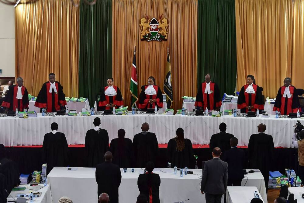 Supreme Court judges in Kenya