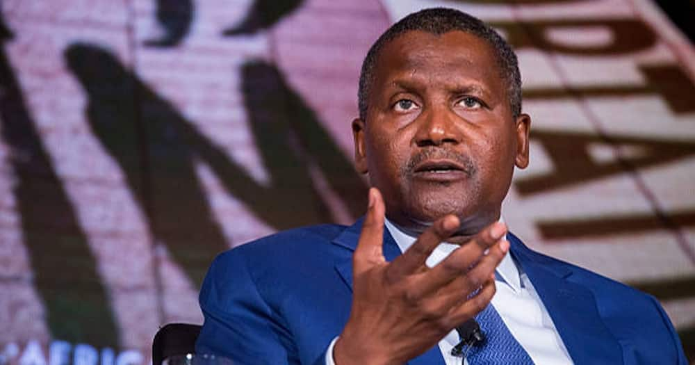 Aliko Dangote registered two cement industries in Kenya in 2017.