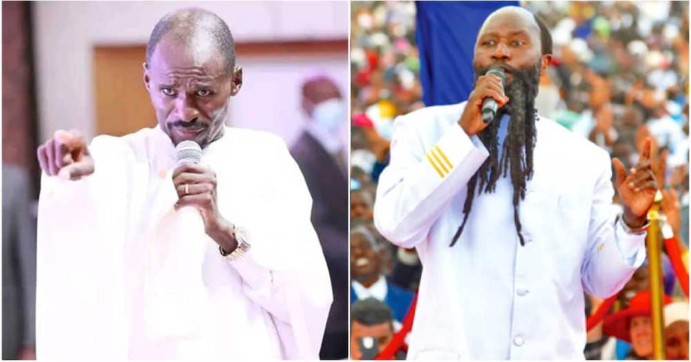 Pastor Ezekiel Odero and Prophet David Owuor.