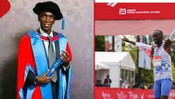 Kelvin Kiptum's Message to Eliud Kipchoge after Receiving Doctorate Degree Emerges: "My Big Brother"