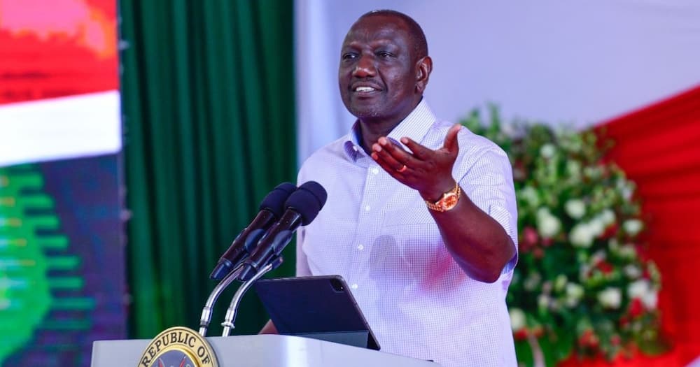 President William Ruto warned against corruption.