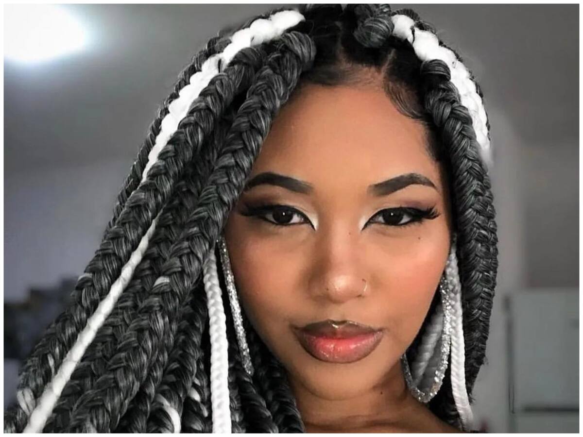 Synthetic Box Black Braid Hair Wig 4 Box Braided Twist Lace Wigs For Black  Women | eBay