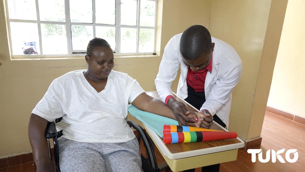 Man washing clothes to provide for sick wife receives massive support from Kenyans