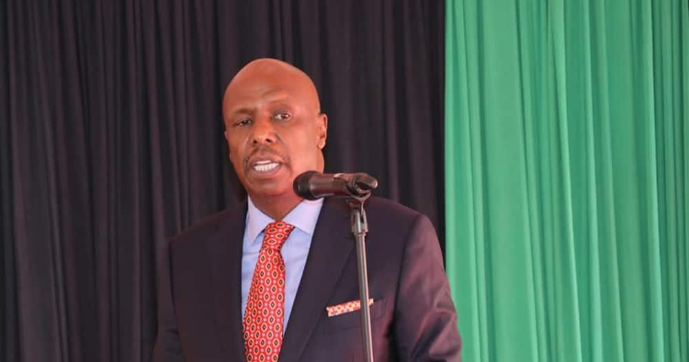 Gideon Moi speaks at a past event.
