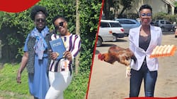 Melody Sinzore Emotional as Fans Gift Her New Bible, Live Chicken to Celebrate Her Birthday