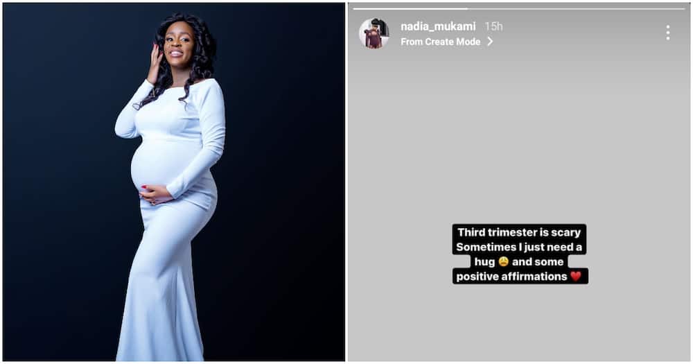 Nadia Mukami Terms Third Trimester Of Her Pregnancy Scary.