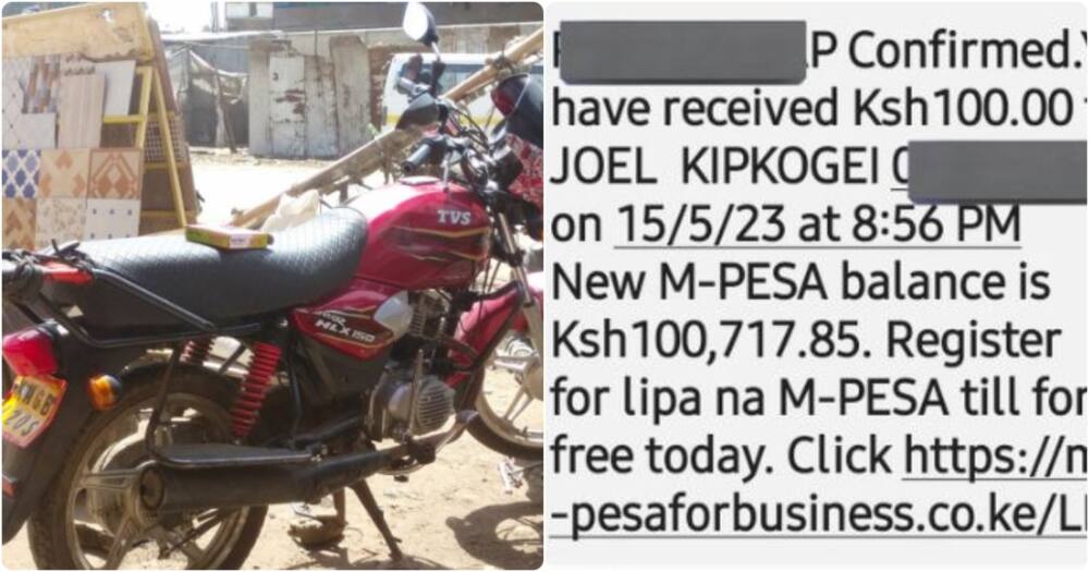 Quincy Okoth lost his motorbike after repaying a Watu Credit loan.