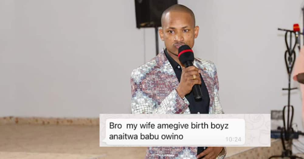 Babu Owino's named his son after him.