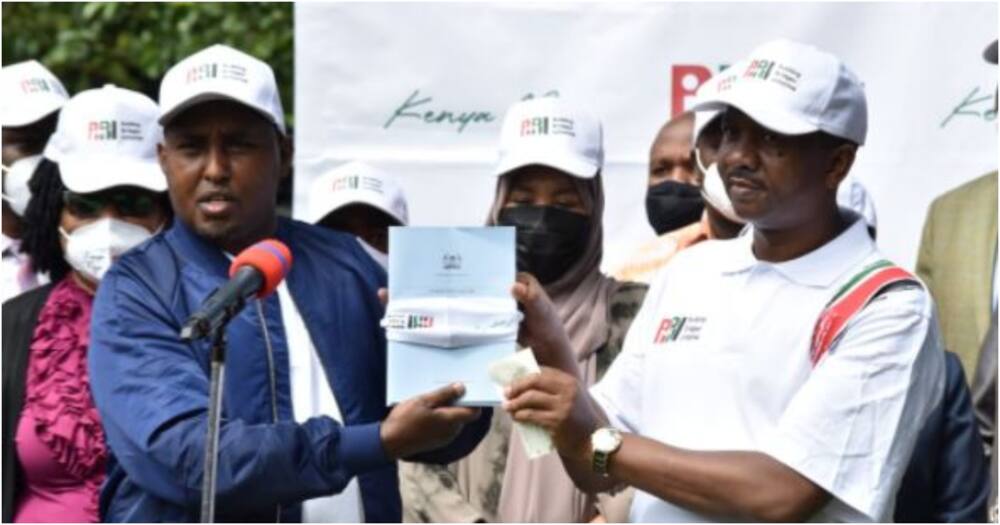 The Building Bridges Initiative (BBI) secretariat co-chairs Junet Mohamed and Dennis Waweru. Photo: Junet Mohamed.