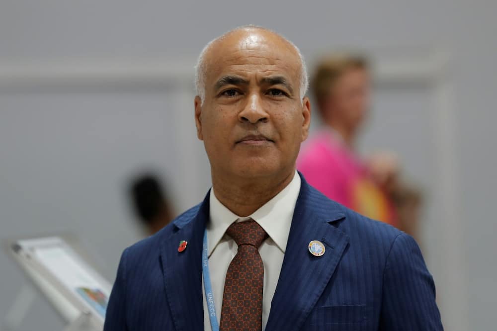 Zitouni Ould-Dada, deputy director of the Food and Agriculture Organization (FAO), at the COP27 climate conference in Egypt's Red Sea city of Sharm el Sheikh