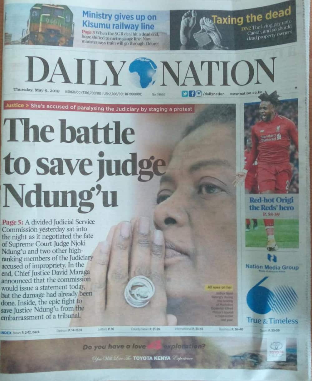 Kenyan newspapers review for May 9: Lobby group plans fundraiser to help former whistle blower John Githongo raise KSh 27m court fine