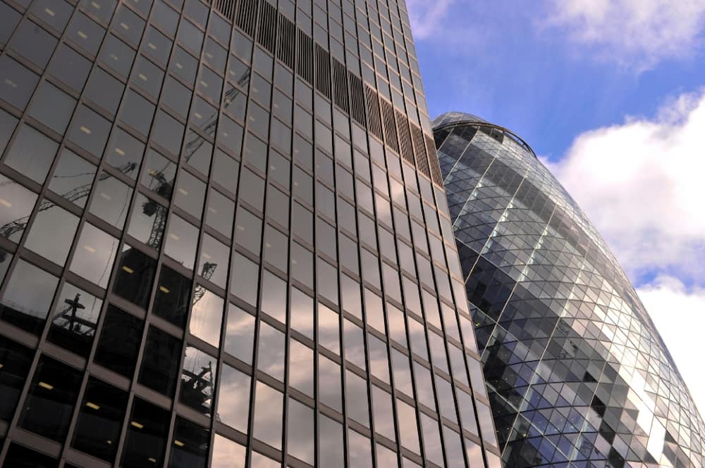 The building known as the 'gherkin' has become iconic on the London skyline