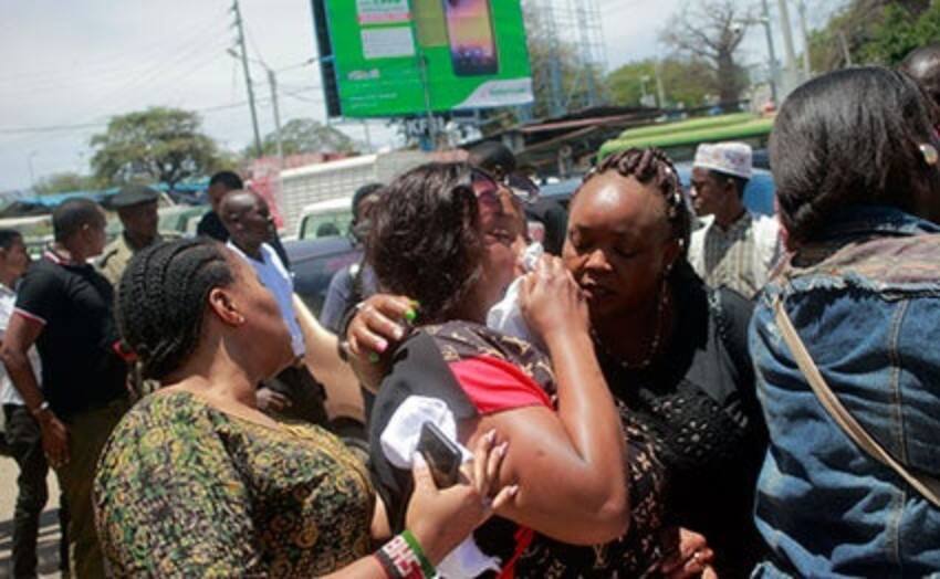 Sehemu alikozama mama na mtoto wake Likoni ni mita 60 kwenda chini