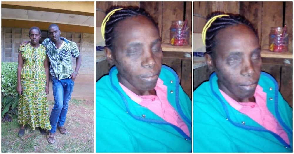Emily Nduta lost sight after taking over the counter drug.