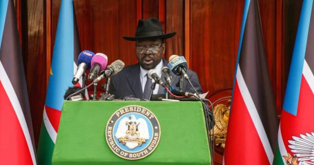 South Sudan President Salva Kiir. Photo: Getty Images.