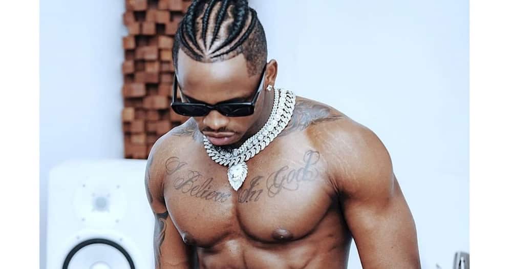 Diamond Platinumz denies getting back with Zari, says he gets along well with his baby mamas