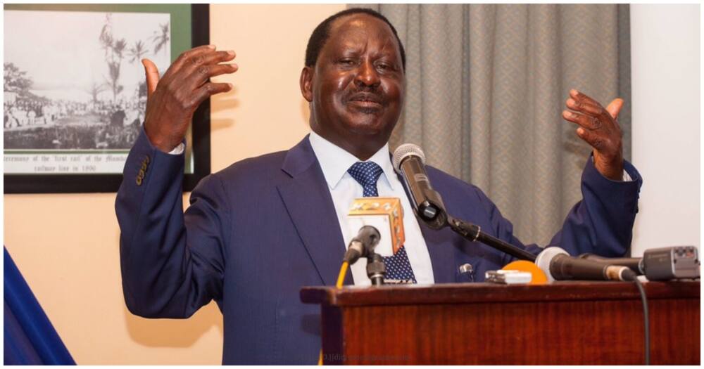 ODM leader Raila Odinga. Photo: Raila Odinga.