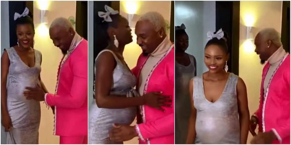 Pretty Mike makes grand entrance at Williams Uchemba’s wedding with 6 pregnant women (photo, video)