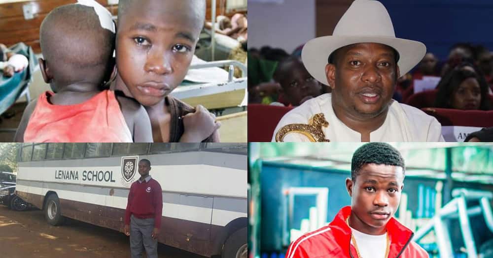 Mike Sonko Says Adopted Sons Gift and Satrine Osinya Have Been Blessing to His Family