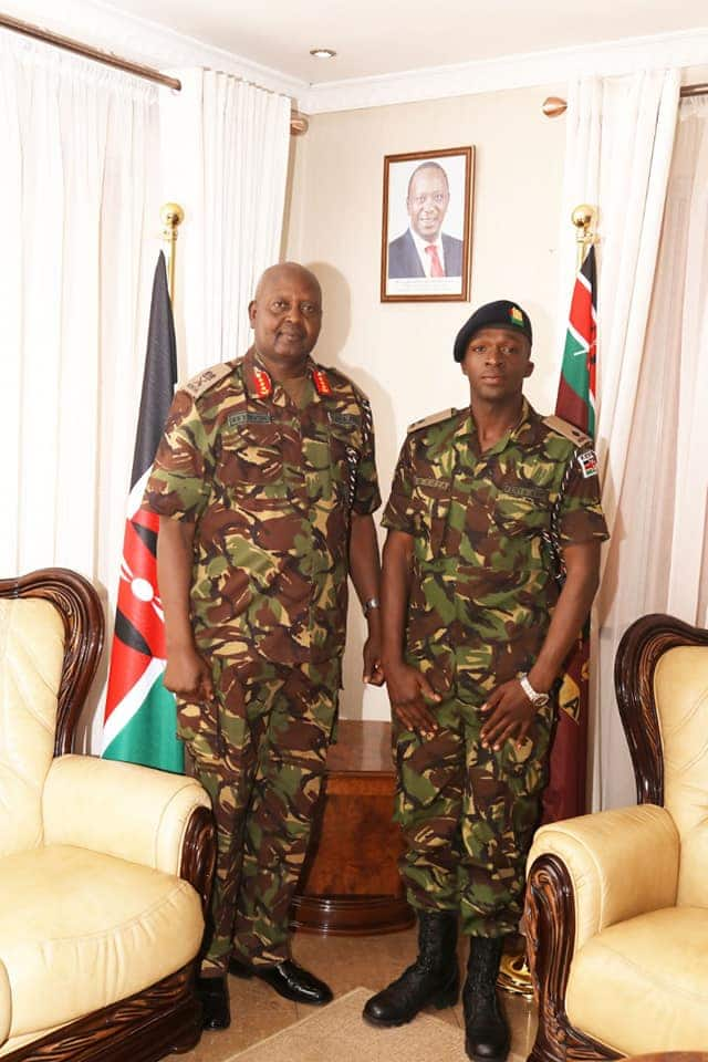 KDF officer becomes first Kenyan to get Hodson’s Merit Award at British military academy