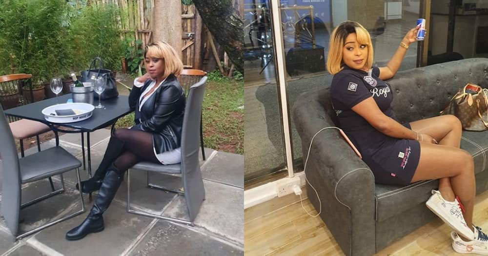 Thick thighs save lives: Lilian Muli goes on date in tiny, tempting dress