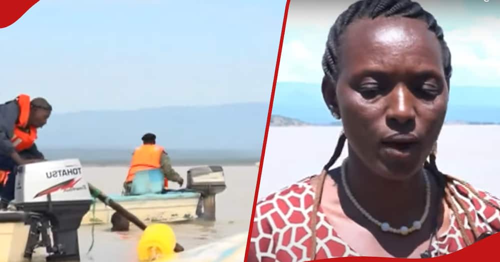 Jane Gikenyi. Baringo mother whose three children died in boat accident.