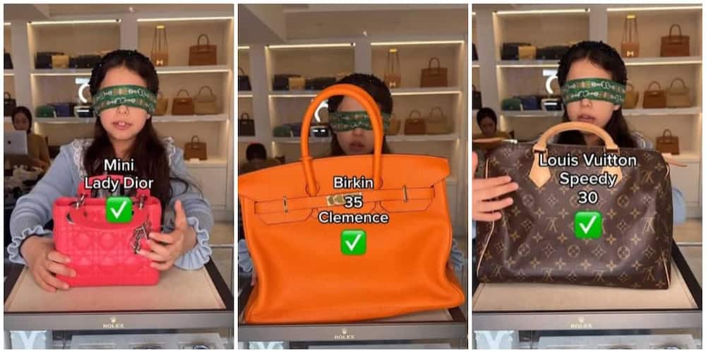 Girl Identifies Make of Designer Bags While Blindfolded, Netizens React ...