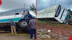 Moi University Bus Taking Students to Mombasa Crashes Along Nakuru-Nairobi Highway