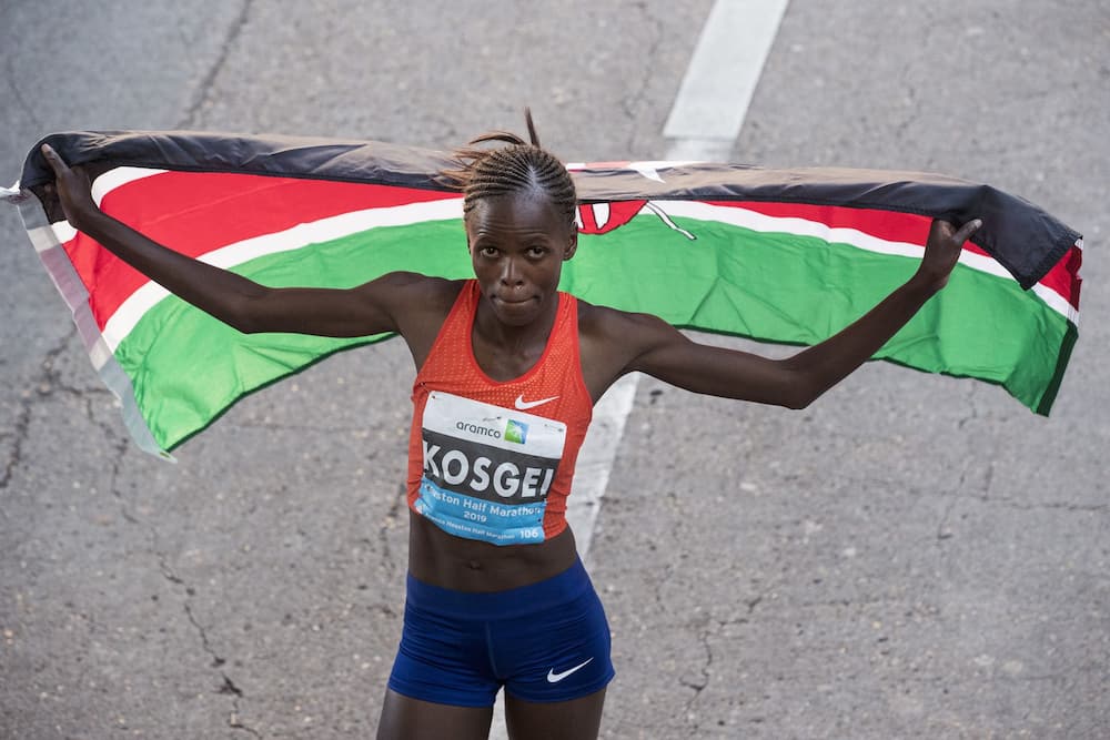 Athletic champions Brigid Kosgei, Lawrence Cherono return home to muted receptions