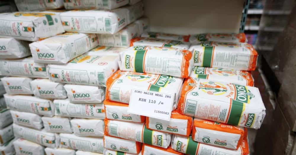 A 90-kilogramme bag of maize at the moment is retaining at KSh 2,800. Photo: Soko Analyst.