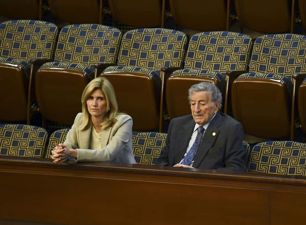 Tony Bennett and Susan Crow