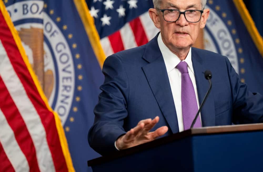 US Fed chair Jerome Powell will hold a press conference in Washington after the rate decision is announced