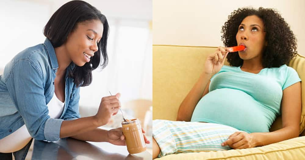 Photo illustration of pregnant women.