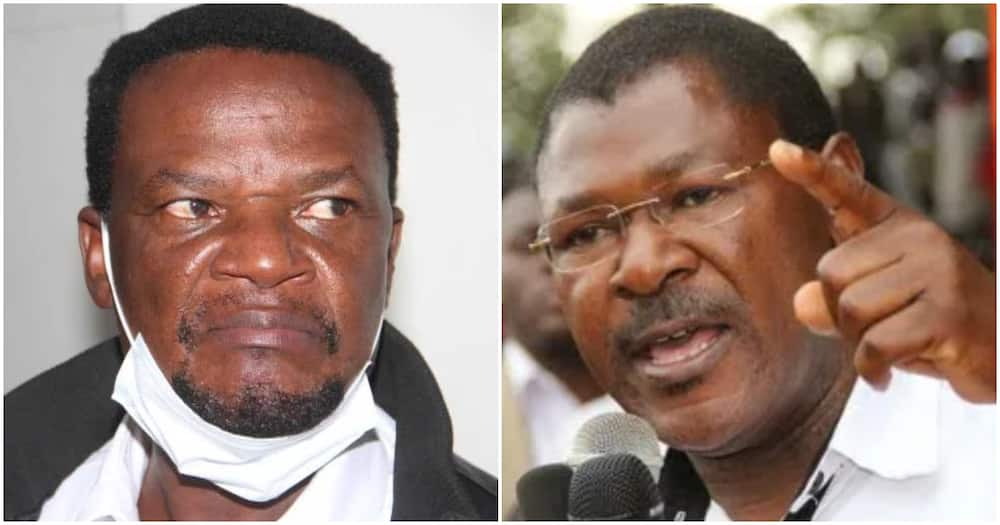 Uhasimu wa Mbunge wa Sirisia John Waluke na Seneta Moses Wetangula