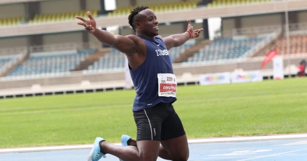 Kenya S Ferdinand Omanyala Breaks Men S 100m National Record To Qualify For Tokyo Olympics Tuko Co Ke