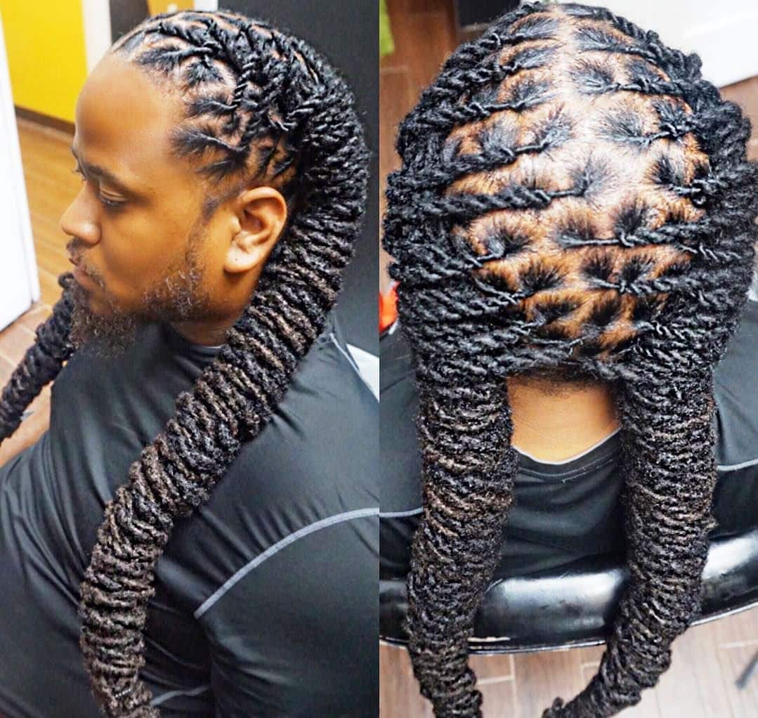 Stylish High Top Dreads for Men