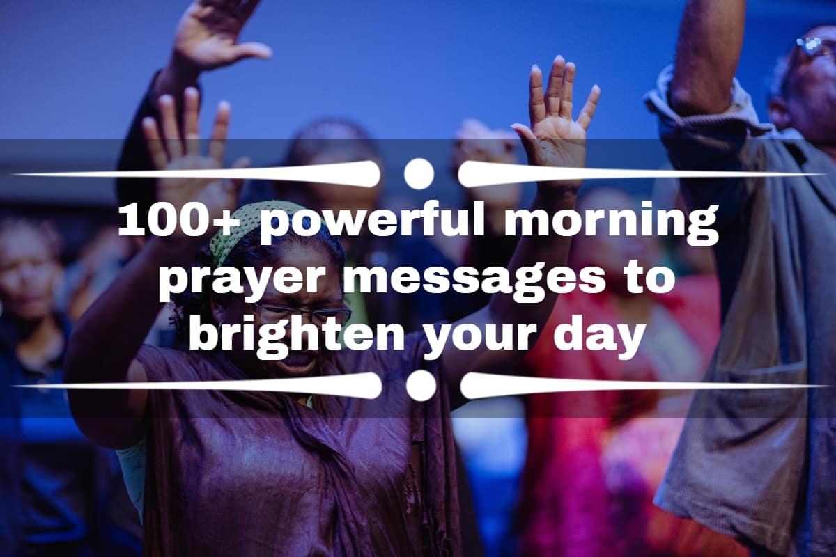 Good morning deals prayer text message