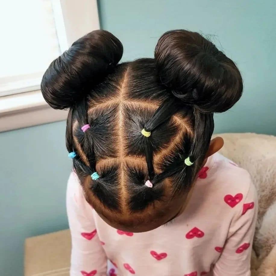 27 Quick  Easy Hairstyles for Little Black Girls Super Cute
