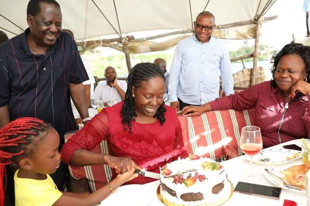 With you by my side I'll never walk alone: Rosemary's sweet birthday message to father Raila