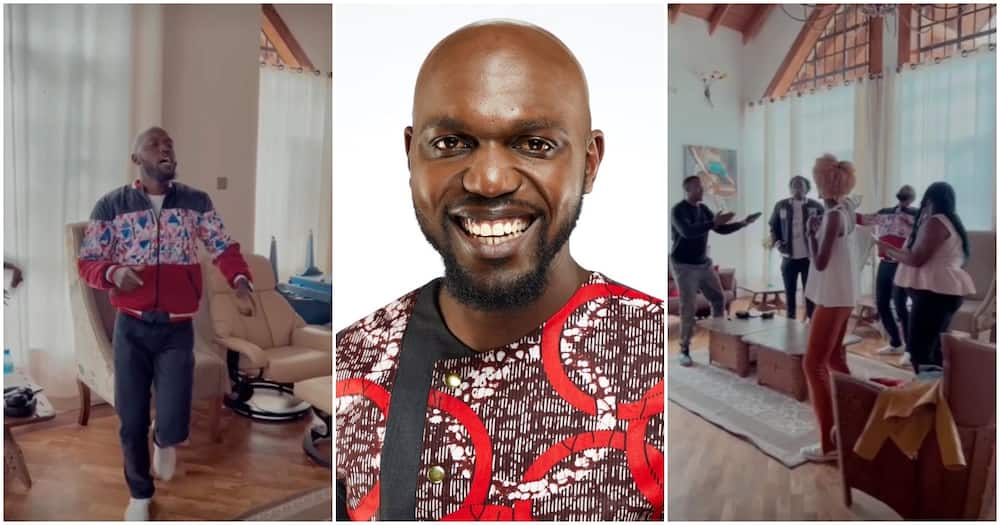 Larry Madowo Enjoys Dance with Sister, Friends at Magnificent Home as He Celebrates Birthday.